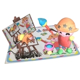 ar涂涂乐4d画册正版儿童图图乐体验版涂涂秀3-103d智能卡早教玩具