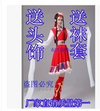 女装/秧歌服/民族服装/儿童演出服/一米五加长水袖/藏族舞蹈服饰