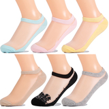 韩国水晶袜 短筒低腰玻璃丝短袜透明女袜子短丝袜 春夏薄款船袜