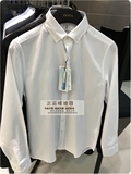 ZIOZIA男装春季男士纯色休闲正装长袖衬衫商务 CBV1WD1102 原598