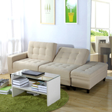 日式可折叠布艺沙发床带收纳小户型多功能沙发床1.8米两用组合
