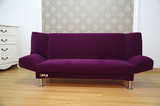 皮革小户型沙发床 特价双人三人宜家现代简易沙发布艺折叠1.8米