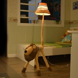 儿童房卡通落地灯卧室床头灯客厅创意立式地灯 宜家简约落地灯具
