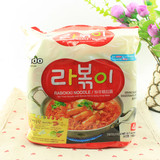 韩国进口方便面八道炒年糕拉面145g*4包速食泡面煮面韩式火锅食材