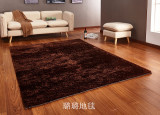 南韩丝纯素色地毯茶几卧室客厅可定做