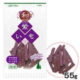 日本代购 宠物狗狗零食日式小点心有机紫薯条55g 功能性犬零食