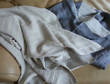 法国亚麻盖毯宝宝盖毯 双层亚麻 汽车沙发空调毯办公室午睡毯