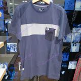 香港代购16春夏FRED PERRY正品男装时尚新款英版短袖T恤  8374