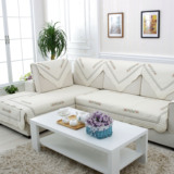 纯棉全棉防滑沙发垫布艺时尚沙发套子沙发罩定做布艺坐垫绗缝垫子