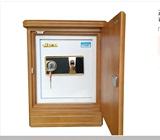 虎牌 保险柜保险箱  指纹锁 家用  办公 黄色 隐藏式  床头保险柜