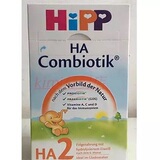 进口德国HiPP喜宝HA抗过敏益生菌奶粉二段500g盒装波兰代购直邮