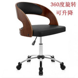 特价实木电脑椅家用办公欧式椅子学生椅靠背椅转椅座椅实木老板椅