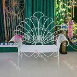 摩卡婚庆道具 桌椅系列桌子椅子舞台摆件装饰 铁艺孔雀椅