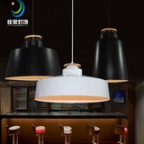 个性创意餐厅吧台咖啡厅单头铝材组合灯北欧客厅卧室复古工业吊灯