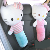 卡通动物 kt猫抱枕 儿童汽车座椅安全带护肩套背带套 宝宝抱枕