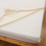 新品可拆洗床上用品磨毛针织棉外套记忆海绵床垫打地铺布套包邮