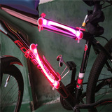 自行车辐发光条灯 单车闪光灯 硅胶灯 山地车发光自行车LED车灯