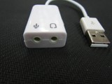 USB声卡外置台式机电脑笔记本免驱带线耳机许筒音箱转换器7.1