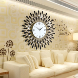 久久达2016简约壁钟装饰客厅个性创意钟表现代特价电池挂钟JT1301