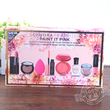 【现货】 美国Sephora Paint It Pink丝芙兰浪漫春季粉红彩妆套装
