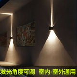 户外壁灯 双头 防水室外室内欧式现代简约创意过道走廊工业风壁灯