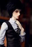 SD/BJD 3分娃娃衣服制作 制服 马甲牛仔裤 纸样电子档三分1/3