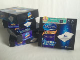 日本 超省水尤妮佳化妆棉Unicharm1/2卸妆棉薄脸部补水尤尼佳40枚