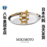 日本代购 MIKIMOTO 御本木 金色 木马 首饰 托盘 摆件 现货 正品