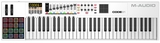 M-AUDIO CODE 61键 Midi键盘 多彩LED打击垫控制器 行货包邮