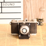 创意家居 复古老式做旧单反相机模型 海鸥照相机道具摆件