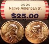 2009美国土著人纪念硬币1美元  /一美元/ 壹美元