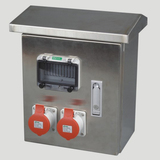 私人订制品  不锈钢防水电源插座箱、工业插座箱、插座箱、检修箱