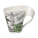德国Villeroy&Boch唯宝New Wave里约世界杯陶瓷马克杯咖啡杯茶杯