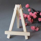 小画架 实木 小木架 DIY数字油画架 三角相框架木制