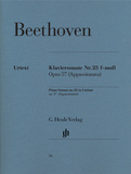 【原版乐谱】贝多芬 第二十三“ 热情” 钢琴奏鸣曲 op. 57 HN 58