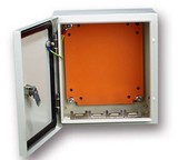 400*300*200MM 定制带锁金属接线箱 室外防水配电箱 控制箱