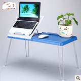 双风扇散热器平板多功能支架笔记本电脑桌折叠床上降温底座工作台