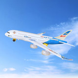 3C A380空中巴士 仿真飞机模型 彩灯闪光电动客机 飞机玩具