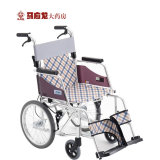 三贵MIKI 手动轮椅车MOCC-43JL(DX) 轻便折叠 加宽弹性扶手 包邮