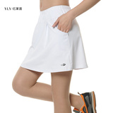 夏款专业网球裙沙滩裙羽毛球裙裤裙少女短裙夏季速干健身运动裙