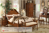 卧室家具实木床 双人床 1.5米 1.8米 桦木 欧式 美式 特价