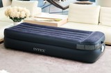 原装INTEX充气床垫午休床单人双层防水植绒空气床气垫床 送收纳袋