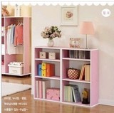 书柜自由组合韩式书柜宜家柜子书橱简易书架儿童储物简易
