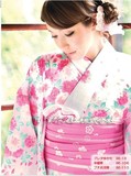 2015 顺顺和服 日本同步正装和服LENA代言女式和服浴衣套装 D05