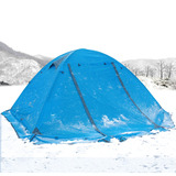 飞拓野营露营帐篷户外2人3-4人双层铝杆防风防暴雨带雪裙野外帐篷