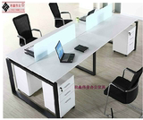 北京办公桌椅办公家具组合工位职员桌钢架时尚对桌员工电脑桌特价