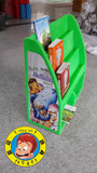 家庭儿童书架 幼儿园书架 塑料玩具卡通书柜 收拾架 宝宝书架