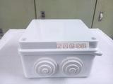 安防监控塑料防水盒100X100X70明装电源接线盒户外绿化强电箱IP55