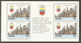 1988爱尔兰邮票，Dublin城，小全张。