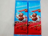 俄罗斯进口 蜂窝卡夫巧克力 发泡牛奶口味 巧克力泡沫 黑白巧克力
